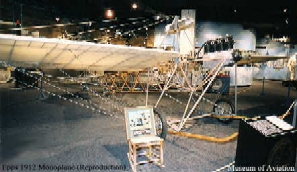 Epps 1912 Monoplane in the Museum of Aviation