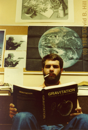 Self portrait (c) 1980 David B. Hill